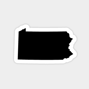 Pennsylvania Black Sticker